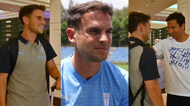 Menossi se sumó a la pretemporada de la UC: Daré todo de mí para estar a la altura