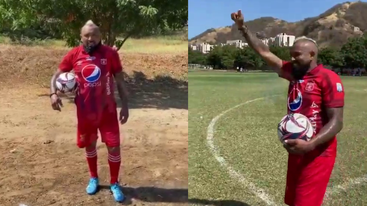 La viral parodia de un doble de Arturo Vidal a su posible fichaje a América de Cali