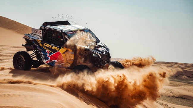 Francisco “Chaleco” López salió segundo este martes y volvió a acortar distancias en el podio