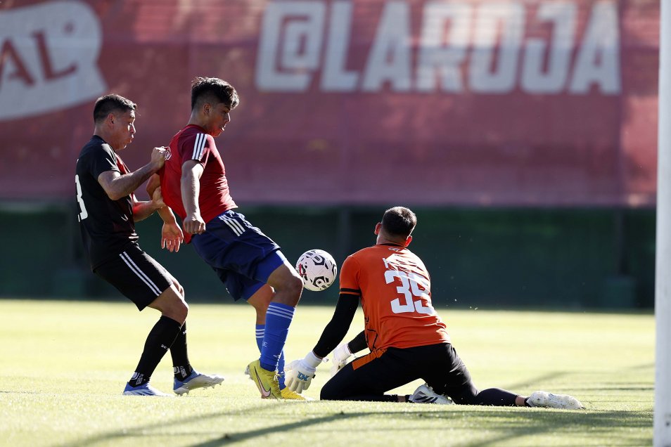 La Roja Sub 23 venció al equipo del Sifup en su preparación para el Preolímpico