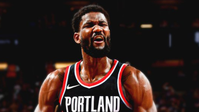 Jugador de los Blazers se perdió un partido al no poder salir de casa por la nieve