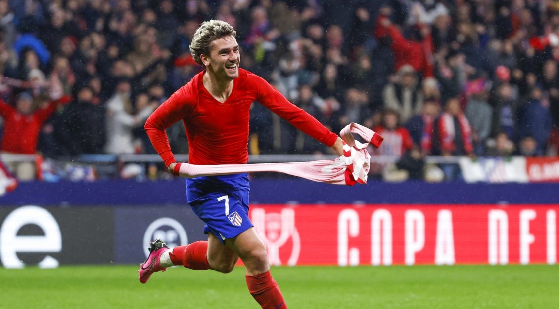 Antoine Griezmann fue héroe de Atlético en triunfo ante Real Madrid en la Copa del Rey