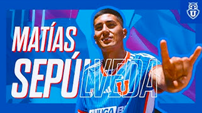 Matías Sepúlveda: Uno sueña en jugar en un equipo grande y la U es uno de ellos
