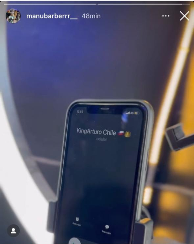 Peluquero de Vidal encendió ilusión de hinchas de Colo Colo con historia en Instagram