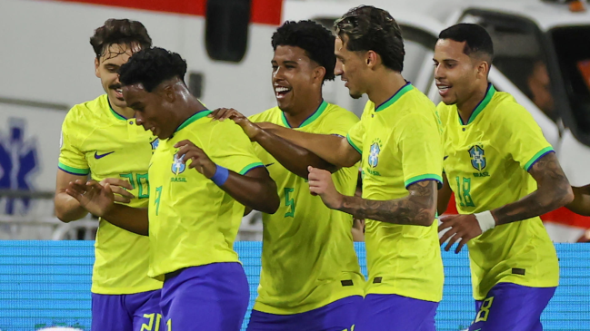 Endrick y John Kennedy comandaron el triunfo de Brasil sobre Colombia en el Preolímpico