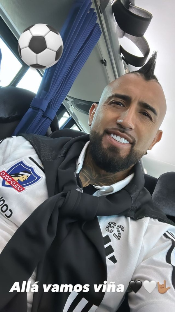 “Allá vamos Viña”: Arturo Vidal sigue encendiendo su posible redebut en Colo Colo