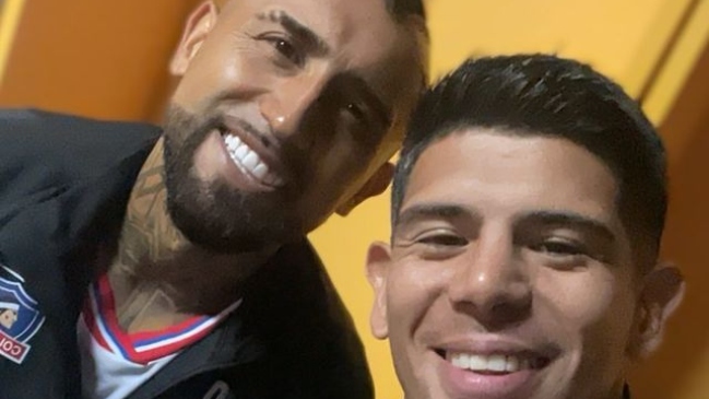 “Será un gran año, hermano”: El festejo de Pavez tras el redebut de Arturo Vidal en Colo Colo