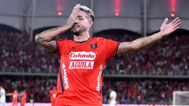 Holgado marcó su primer gol con América de Cali en la paliza sobre Atlético Nacional
