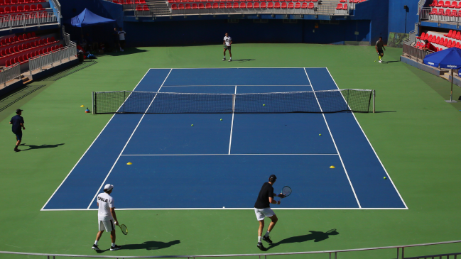 Tomás Barrios: Estamos contentos por el estado de la cancha, nos puede favorecer un poco