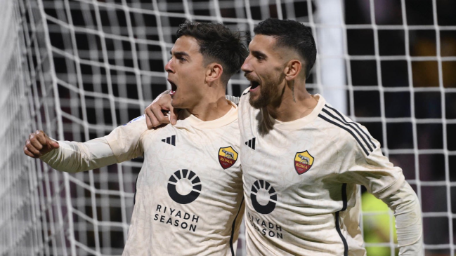 Dybala y Pellegrini le dieron el triunfo a Roma sobre Salernitana en la Serie A