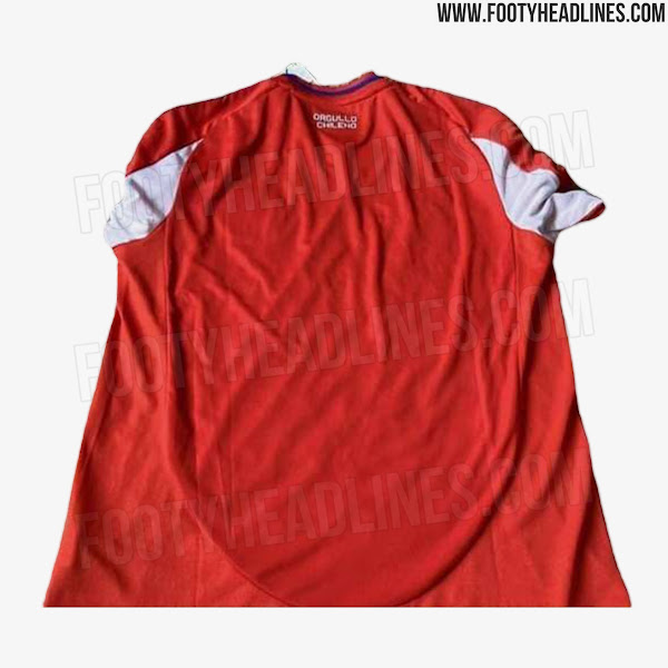 Sitio especializado filtró supuesto diseño de la camiseta de La Roja para la Copa América 2024