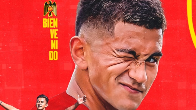 Unión Española anunció el fichaje del delantero argentino Franco Frías