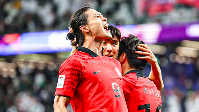 Corea del Sur logró dramático paso a cuartos ante Arabia Saudita en la Copa de Asia