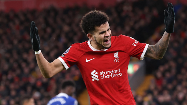 Luis Díaz sentenció la goleada de Liverpool sobre Chelsea en Anfield