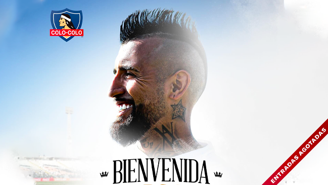 ¡Reinado monumental! Colo Colo confirmó estadio lleno para bienvenida de Vidal