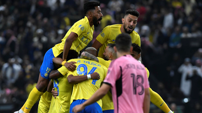 Al Nassr le propinó una categórica goleada al Inter Miami de Messi