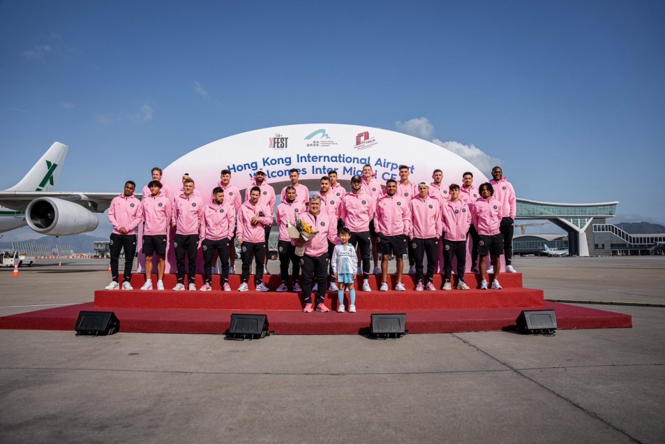 Lionel Messi e Inter Miami aterrizaron en Hong Kong para continuar su gira por Asia