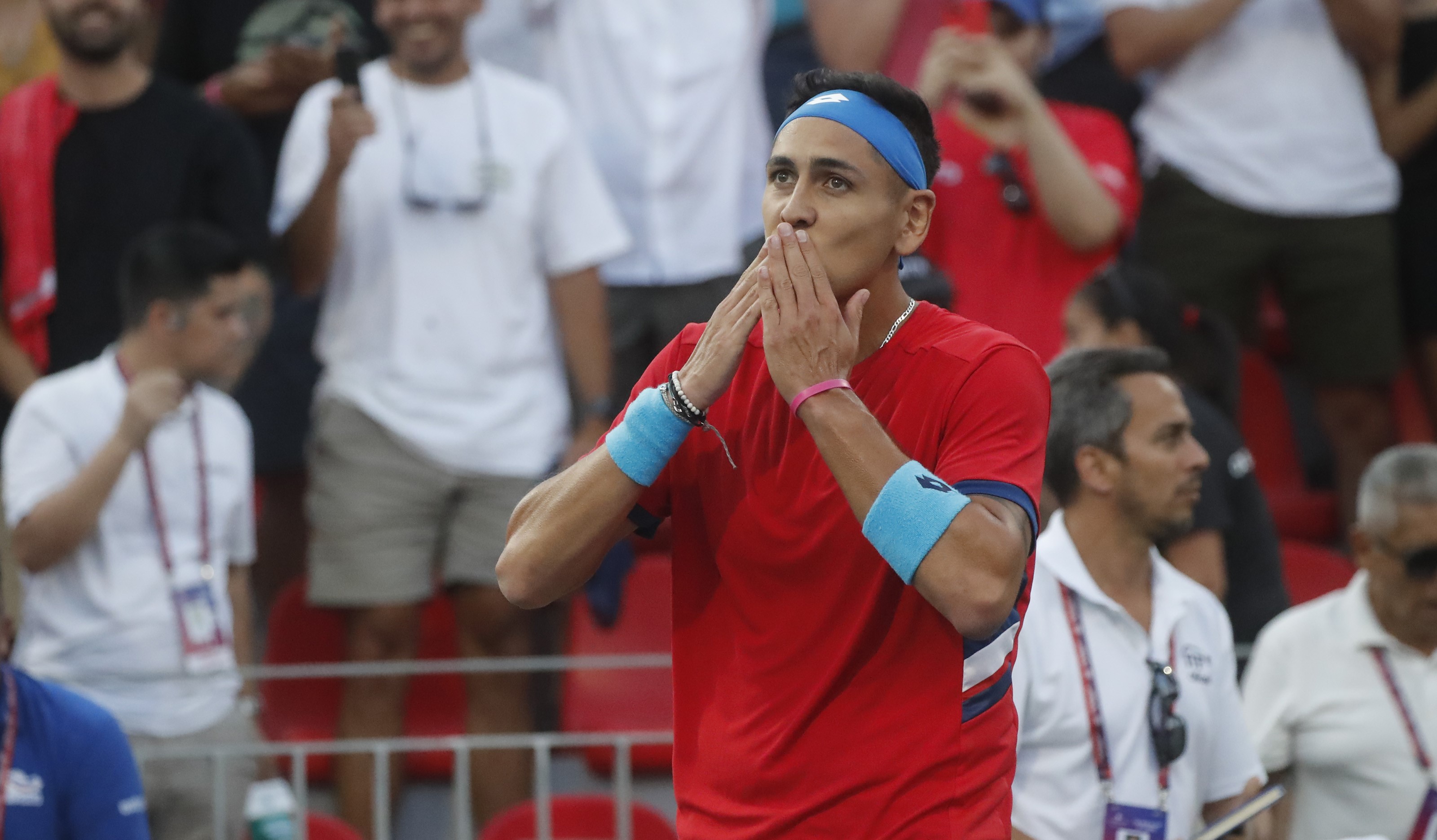 Tabilo y la victoria ante Varillas: El apoyo de la gente ayudó mucho