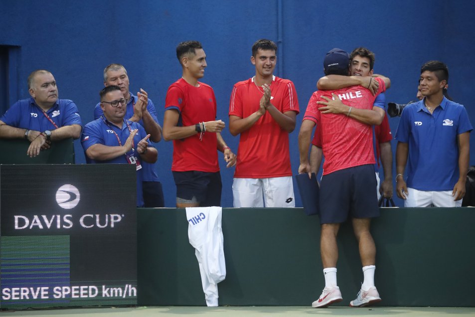 Gonzalo Lama fue homenajeado en el Court “Anita Lizana” por su retiro del tenis