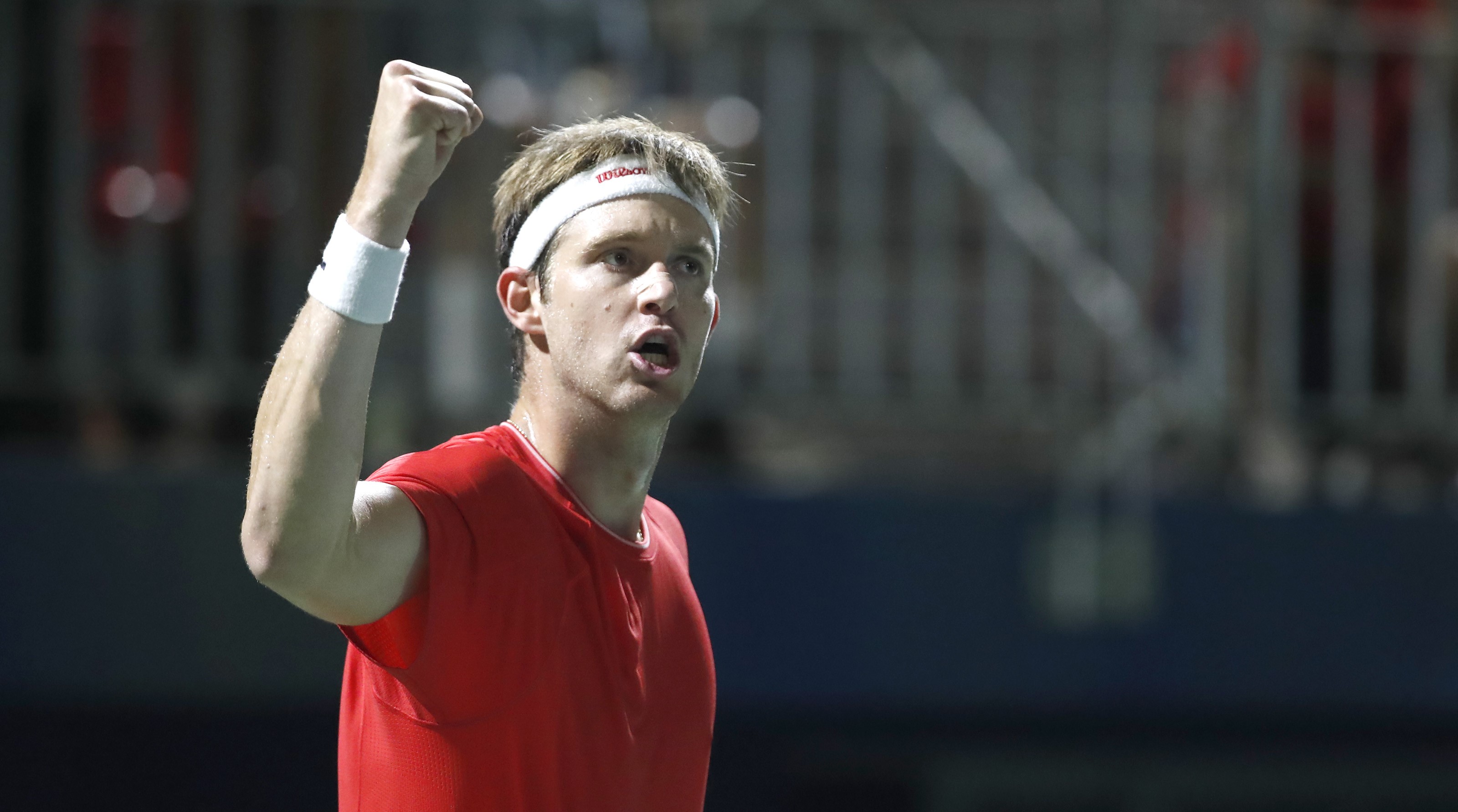 [VIDEO] El momento de furia que tuvo Jarry en el duelo ante Busé en la Copa Davis
