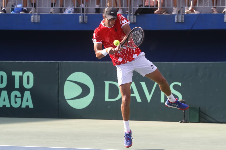La sorpresiva caída de Tabilo y Barrios en el dobles ante Perú en la Copa Davis