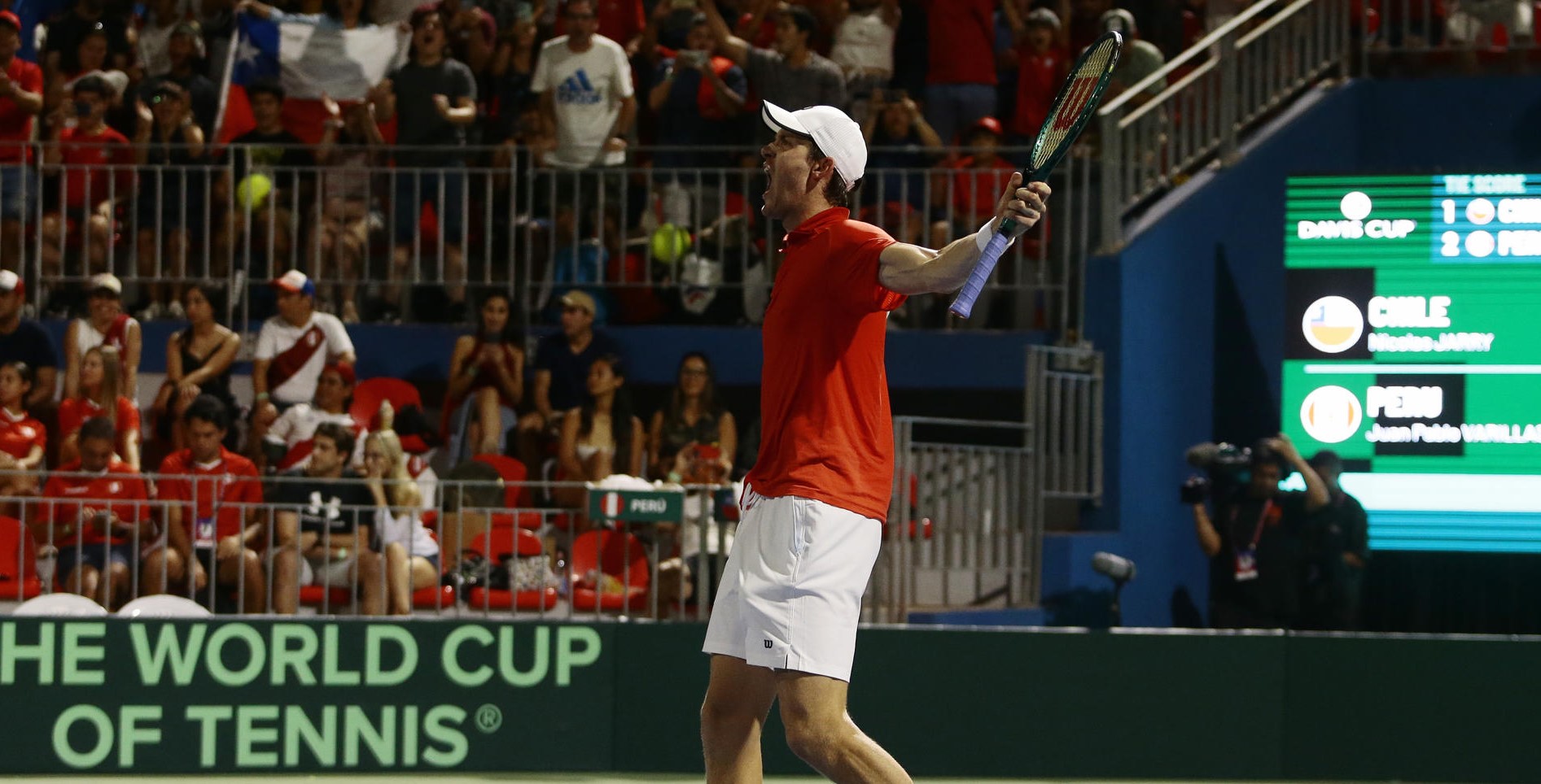 El análisis de Nicolás Jarry tras la victoria sobre Juan Pablo Varillas en la Copa Davis