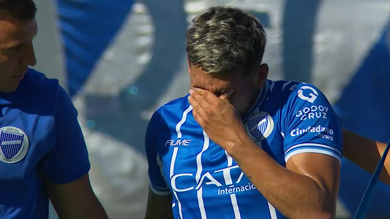 Atención Colo Colo: Figura de Godoy Cruz se lesionó en duelo ante Lanús