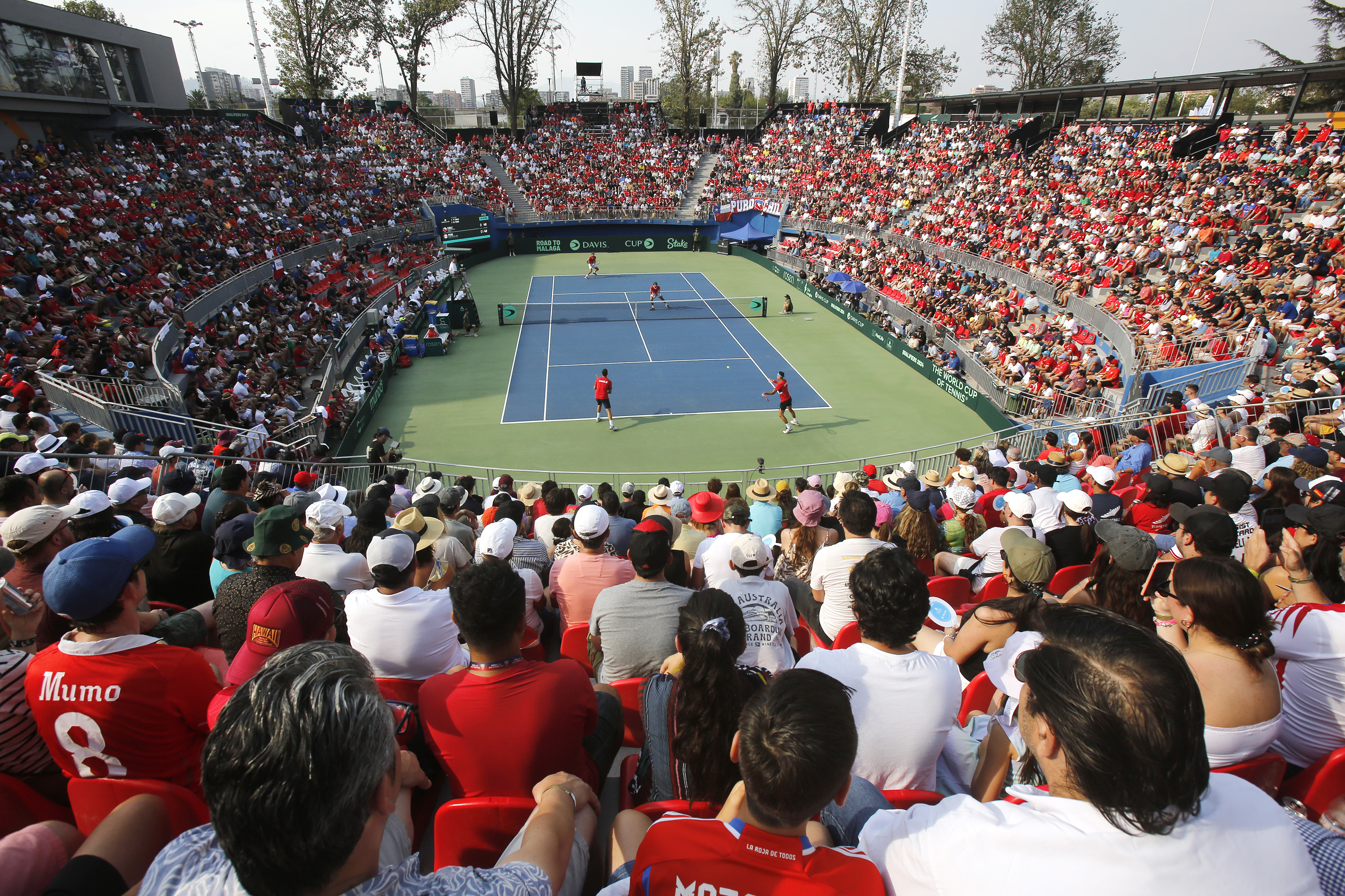 ¡Mil aportes! Fetech agradeció donaciones en Copa Davis para damnificados por los incendios