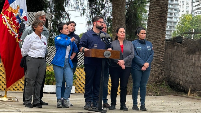 Boric anunció que mobiliario usado en la Villa Panamericana será donado a víctimas de incendios
