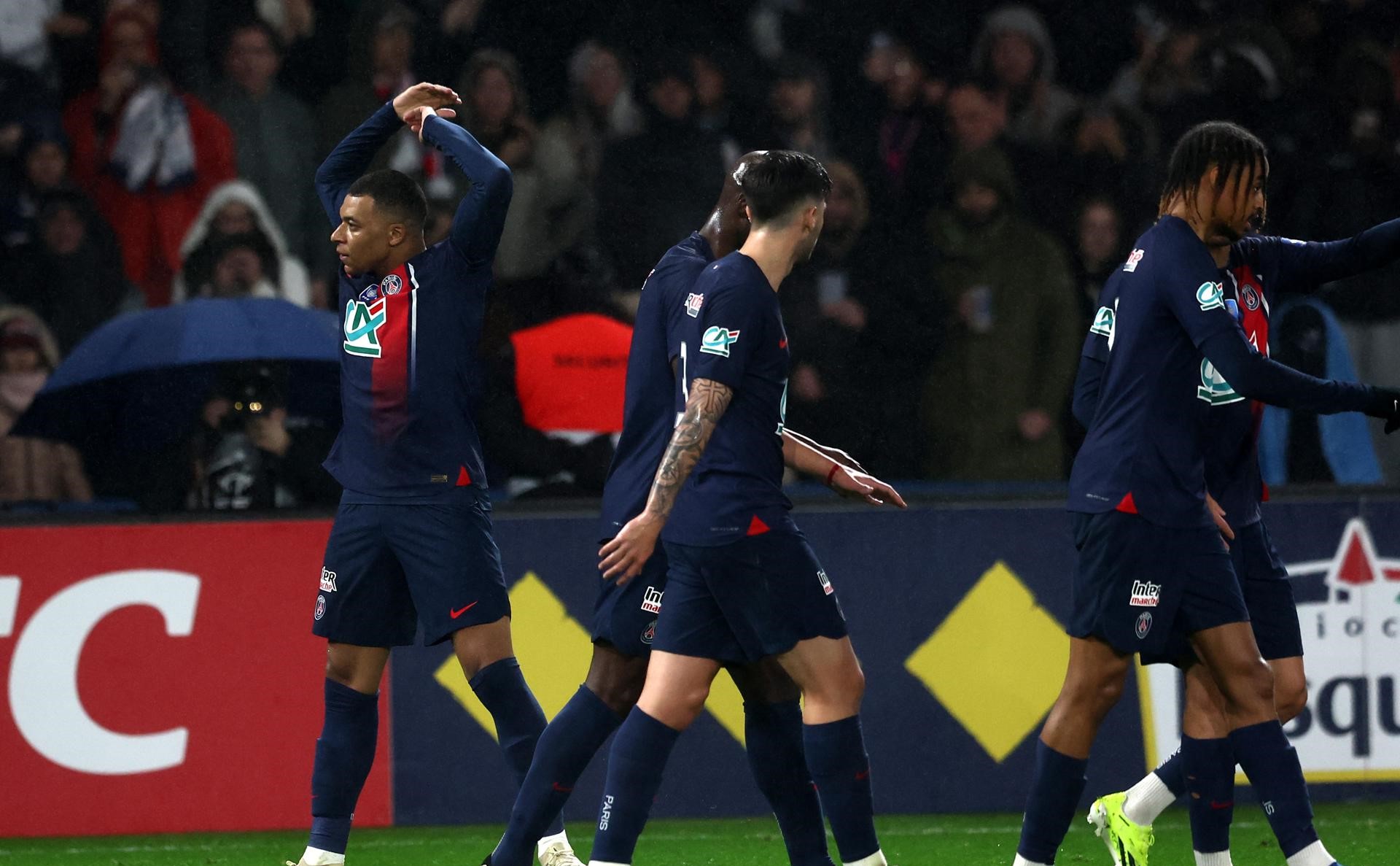 Mbappé comandó triunfo de PSG sobre Stade Brestois en la Copa de Francia