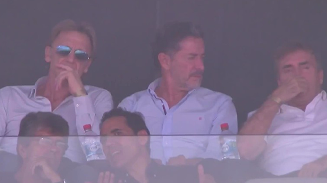 [VIDEO] Ricardo Gareca asistió a ver la final de la Supercopa en el Nacional