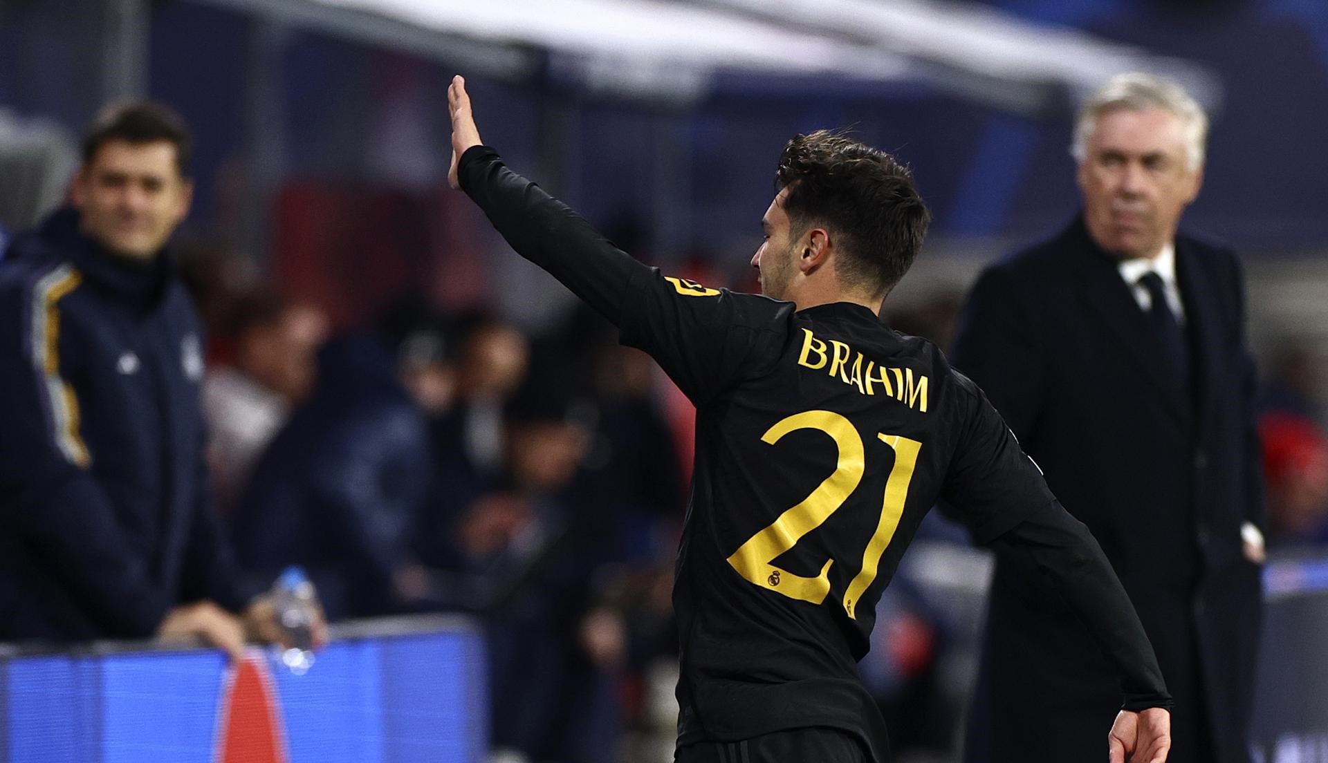 Brahim Díaz se lució con un golazo para Real Madrid ante Leipzig en la Champions