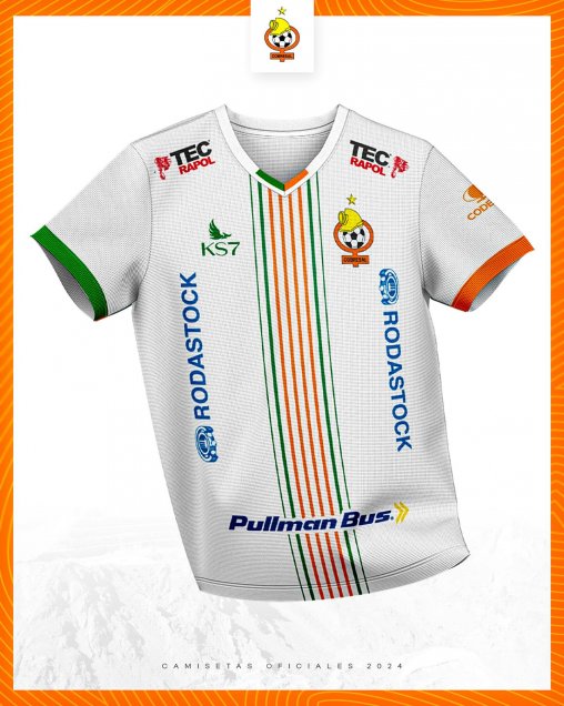 ”El Camino del Cobre”: Las camisetas de Cobresal para la temporada 2024