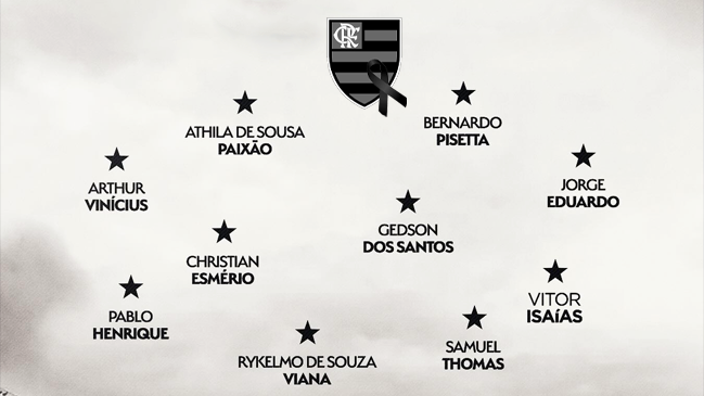 Flamengo fue condenado a pagar multa por fallecimiento de futbolistas en incendio