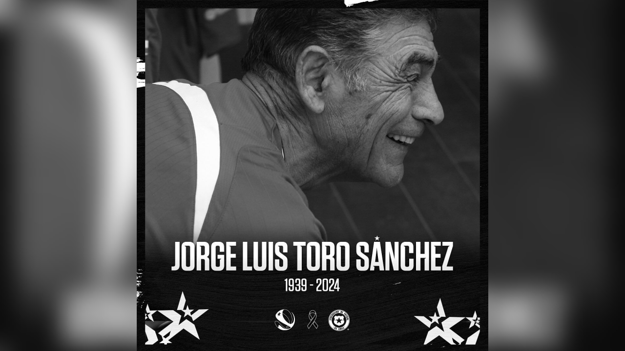 Los mensajes de pesar en el fútbol chileno por el fallecimiento de Jorge Toro