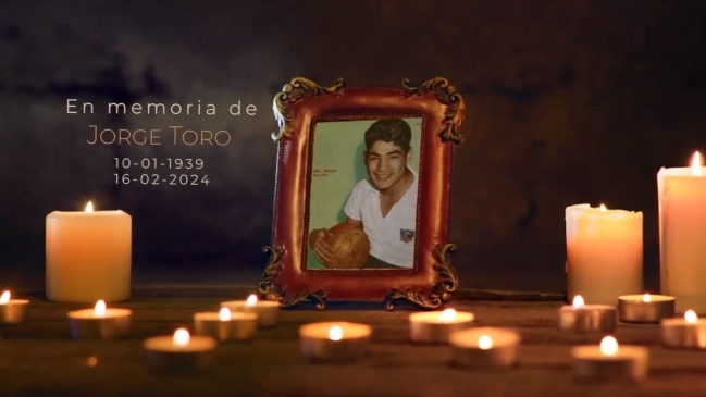 El homenaje de Colo Colo a Jorge Toro: “Su legado será eterno”