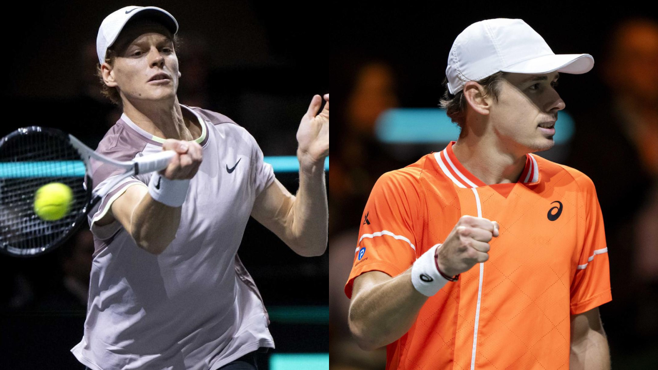 Jannik Sinner y Alex De Miñaur disputarán el título del ATP 500 de Rotterdam