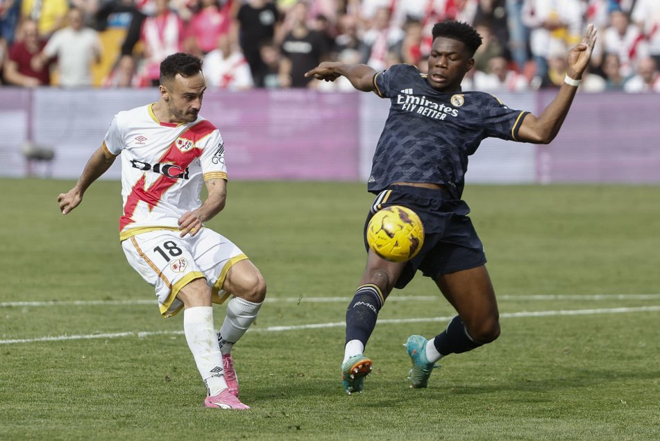 Real Madrid fue frenado por Rayo Vallecano con un empate