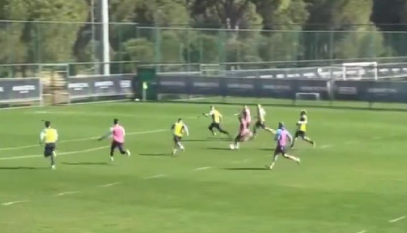 Jordhy Thompson se lució con golazo en práctica de Orenburg en Rusia