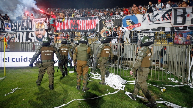 Jefa de Estadio Seguro: El recurso de Carabineros es escaso