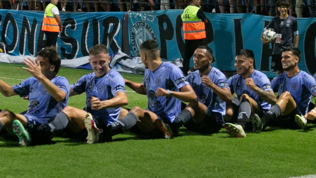 Belgrano de Ibacache y Marín remó desde atrás y asestó feroz goleada a Sarmiento