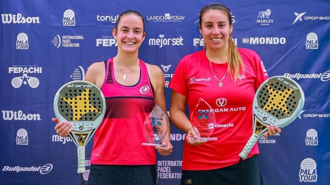 Gabriela Roux y Giannina Minieri ganaron el FIP Pádel de Viña
