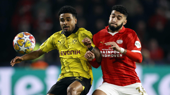 PSV y Dortmund empataron y definirán en Alemania el paso a cuartos de Champions