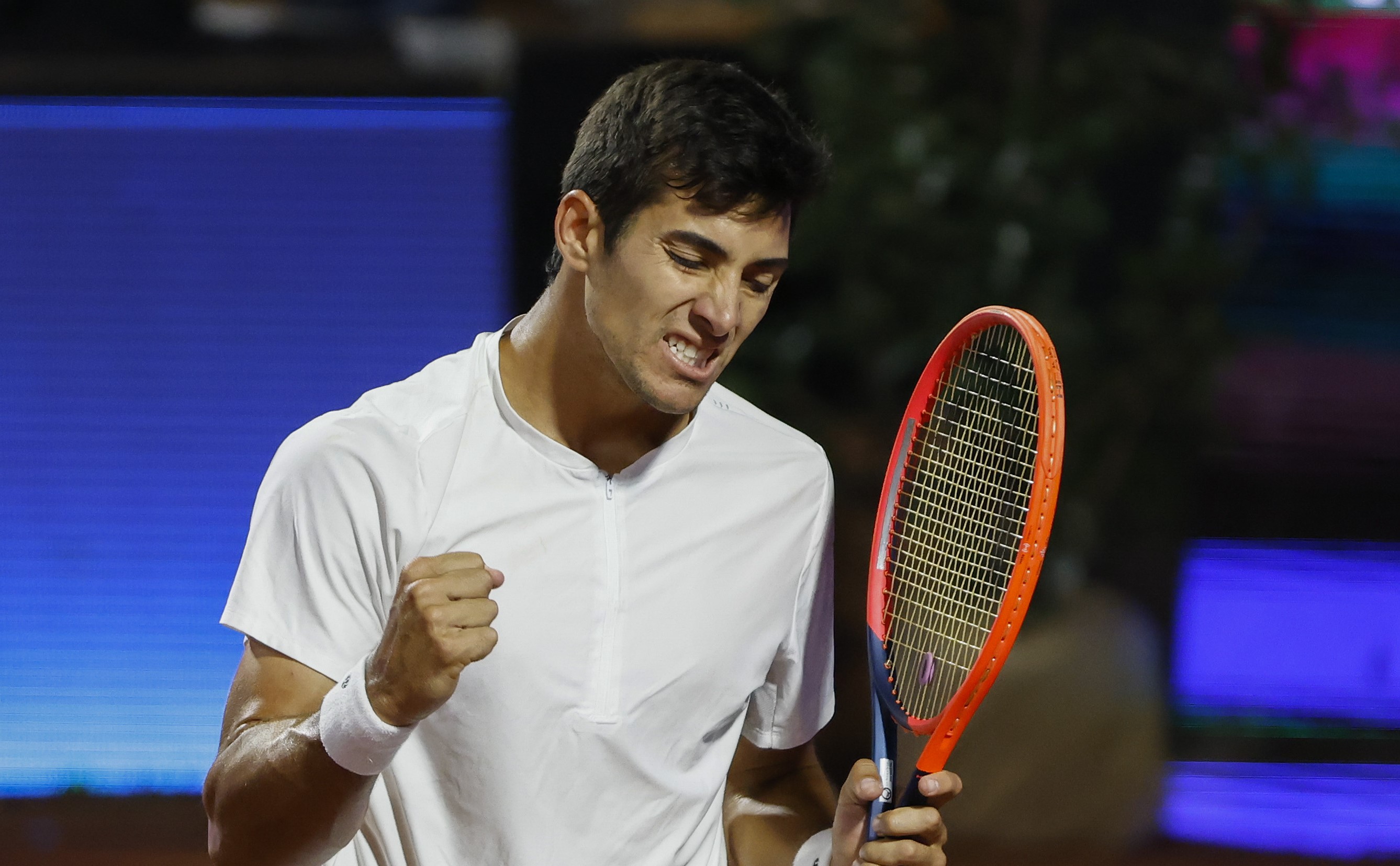 Cristian Garin tuvo gran remontada ante Roberto Carballés y avanzó a segunda ronda en Río