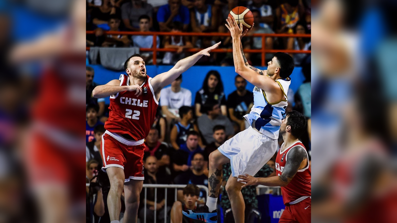 Chile perdió ante Argentina en el inicio de las Clasificatorias para la AmeriCup