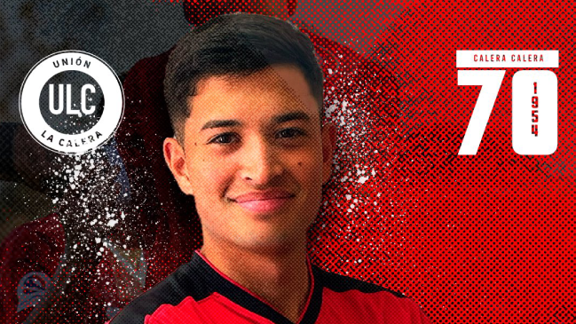 Renato Huerta llegó a Unión La Calera cedido desde Universidad de Chile