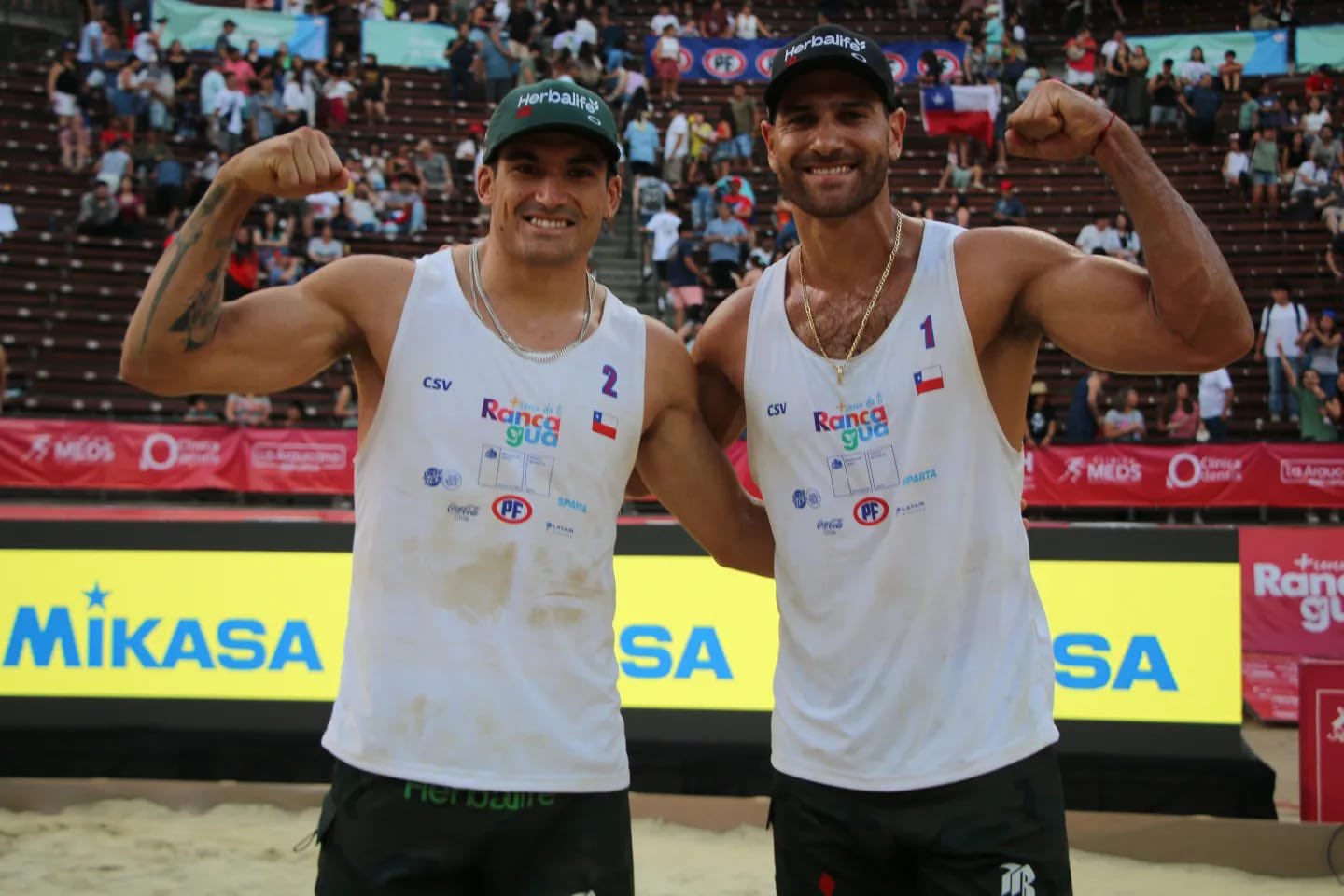 Primos Grimalt disputarán la final del Circuito Sudamericano de vóleibol playa en Rancagua