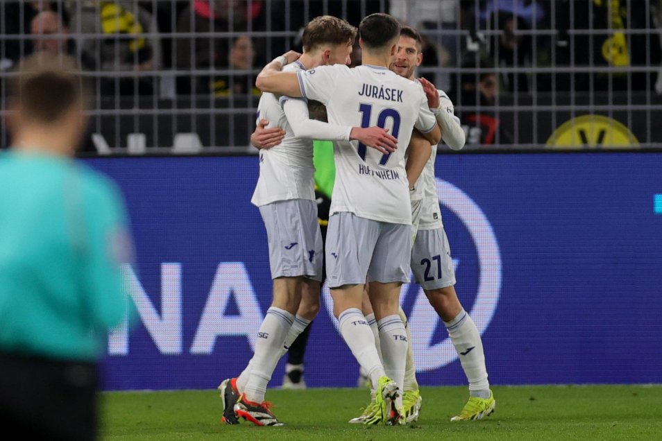Hoffenheim ganó un partidazo ante Borussia Dortmund en la Bundesliga