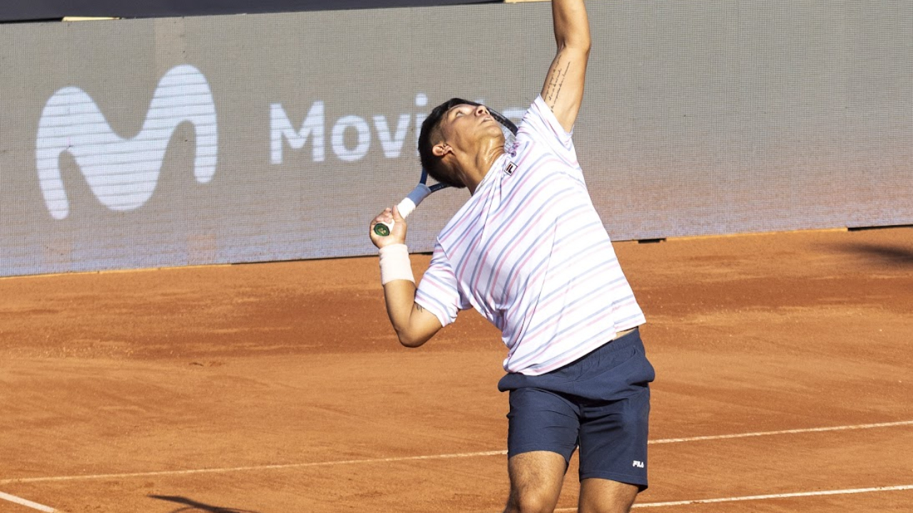 Matías Soto cayó ante Juan Manuel Cerúndolo y quedó fuera del cuadro principal del Chile Open