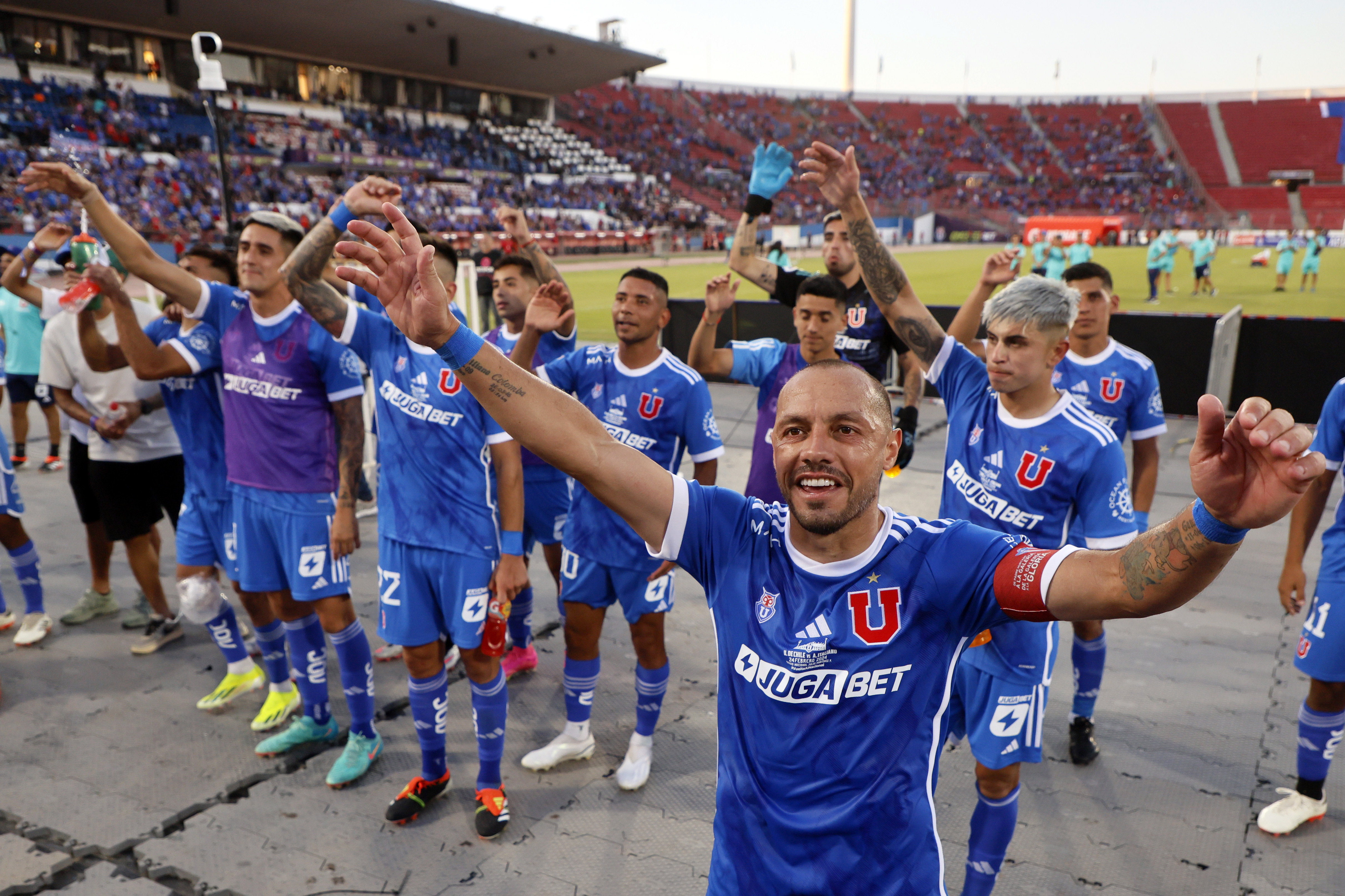 Marcelo Díaz agradeció a los hinchas tras retorno de la U al Nacional: Sigamos siendo diferentes
